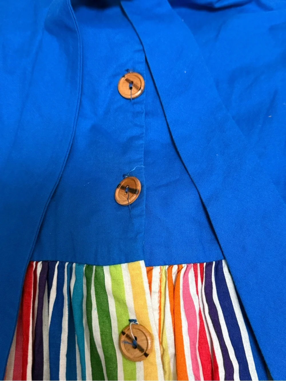 NWOT Misha Lulu Girls 12 Rainbow Twirl Dress USA Boutique School & Fall Photos